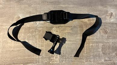 Gopro cinghia da casco ventilata con piastra base