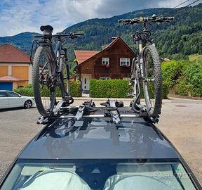 Portabici Thule da tetto per 4 bici