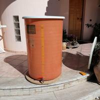 2 Cisterne per conservazione di alimenti olio,vino