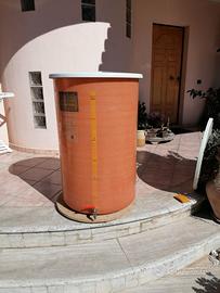 2 Cisterne per conservazione di alimenti olio,vino