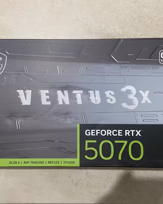 MSI RTX 5070 12GB Ventus 3X OC – NUOVA MAI UTILIZZ
