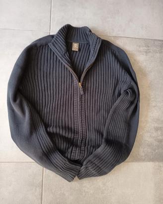 Maglione Timberland Vintage a Zip Uomo Taglia L 