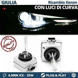 Lampadine BIXENON D3S ALFA ROMEO GIULIA 6000K