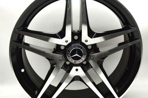 4 cerchi lega mercedes a-c-cla-slk r18 lt4154