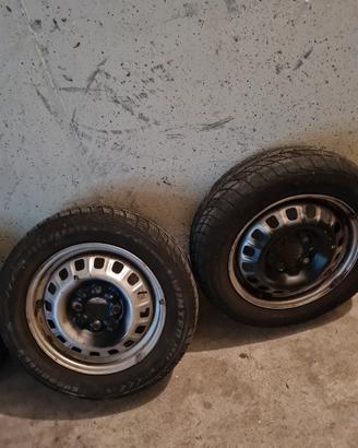 ruote complete x fiat Panda anni 90