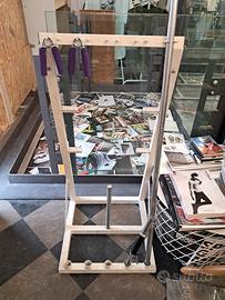 porta bilanciere + bilanciere +barra+portadischi