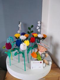 Fiori all'uncinetto 