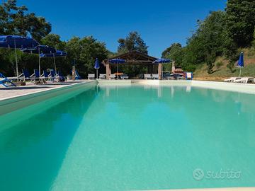 Casa in agriturismo con piscina