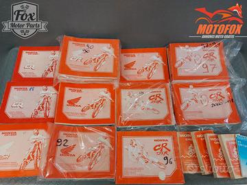 MANUALE USO E MANUTENZIONE honda cr 80 85 125 250