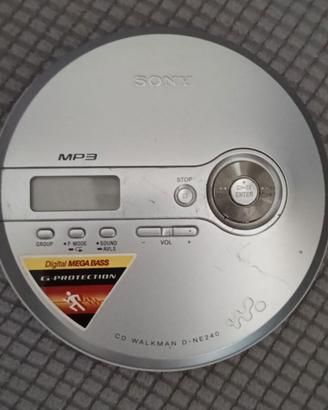 Lettore Sony  Walkman CD D-NE240
