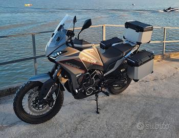 MOTO MORINI X-CAPE 649 DEPOTENZIATA A LIBRETTO A2