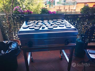 barbecue piastra professionale 