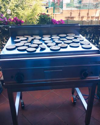 barbecue piastra professionale 