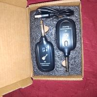 sistema wireless per chitarra o basso 