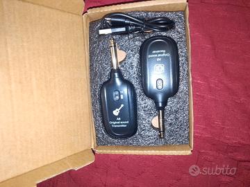 sistema wireless per chitarra o basso 