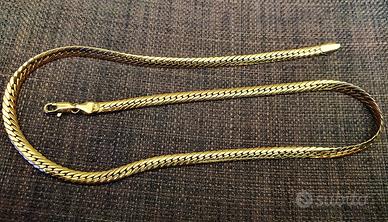 Elegante Collier Donna Effetto Serpente