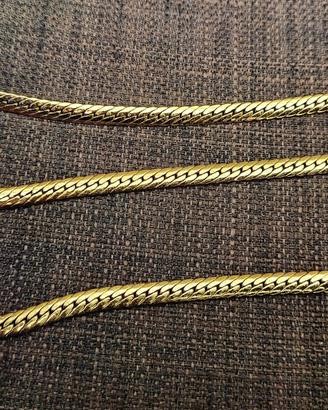 Elegante Collier Donna Effetto Serpente