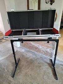 flight case con supporto 