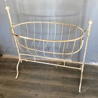 ANTICA CULLA IN FERRO CONSERVATA INIZIO 900