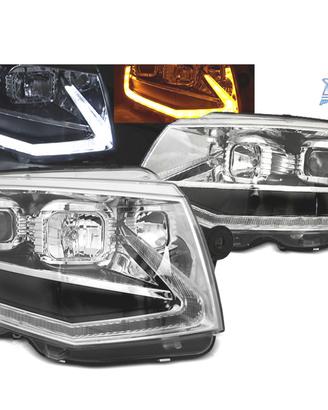 FARI VOLKSWAGEN VW T6 15-19 LUCE A TUBO SEQUENZIAL