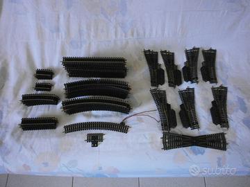 LIMA H0 : lotto di BINARI e SCAMBI degli anni '70