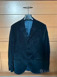 Giacca ANGELICO in velluto blu taglia 50