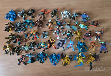 Grande lotto Gormiti + robot + playset/tempio + ac