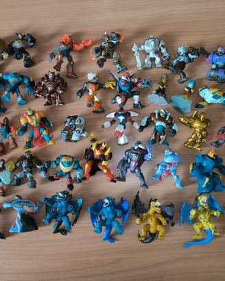 Grande lotto Gormiti + robot + playset/tempio + ac