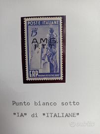 *VARIETÀ  DI  STAMPA*(T.L.T.  ZONA  A 1949 E.R.P.)
