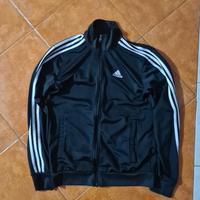 Felpa con zip Adidas uomo 