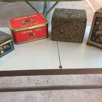 VECCHI CONTENITORI DA THE