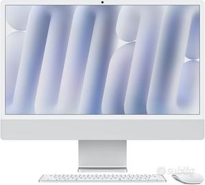 Apple iMac M4 10-Core 16/512 GB argento