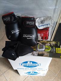 materiale per boxe   muay thai   mma
