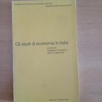 Gli studi di economia Italia Graziani Lombardini