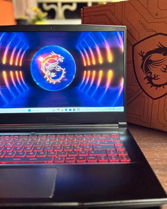 Msi thin 15 RTX 4060 i7 COME NUOVO