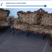 Salotto stile barocco 