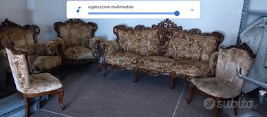 Salotto stile barocco 