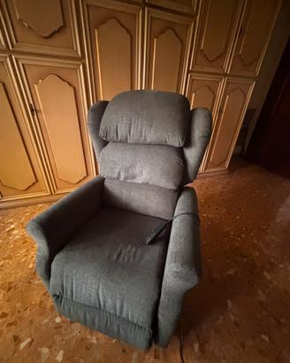 Poltrona Relax/Alzapersona TreCuscini Zero Gravity