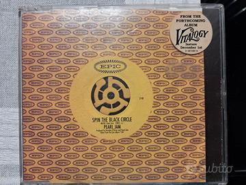 Pearl Jam cd singolo "Spin the Black Circle"