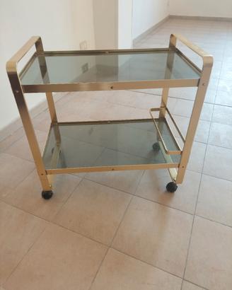 Tavolinetto carrello "bar" porta bevande