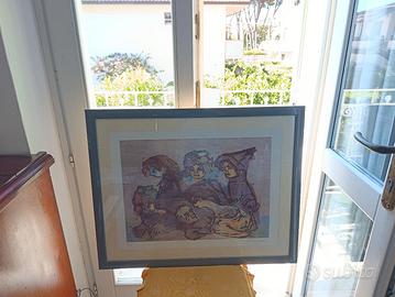 Litografia Mino Maccari 