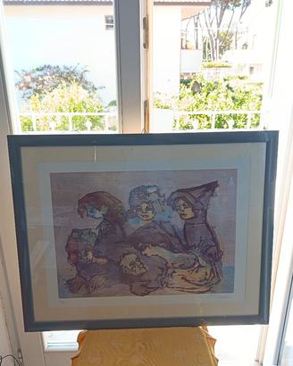Litografia Mino Maccari 