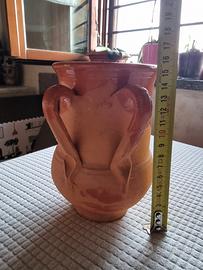 Brocca / boccale artigianale in terracotta.