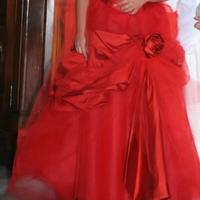 Abito da sposa rosso