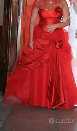 Abito da sposa rosso
