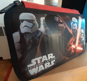 Astuccio scuola 3 zip Star Wars
