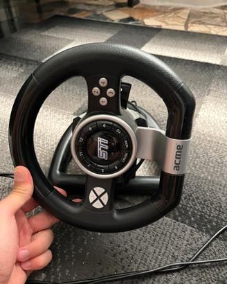 Volante gaming + pedali