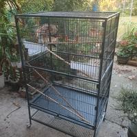 Gabbia voliera Yaheetech in metallo