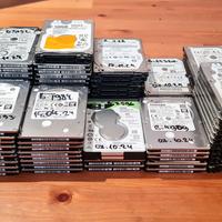 7 HDD 1tb 2.5 SATA e 4 hdd 500gb 2.5 sata