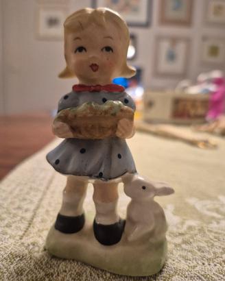 statuina vintage anni 50 stile Hummel 
